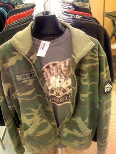 3rd SS Division Totenkopf logo on a Macy's Jacket