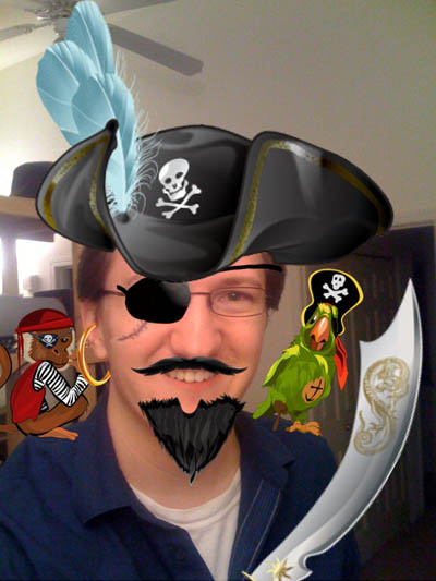 Piratizer - turn your friends into pirates!