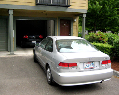 Illegally Parked Car